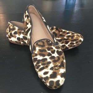 COPY - J Crew Collection leopard flats size 7.5